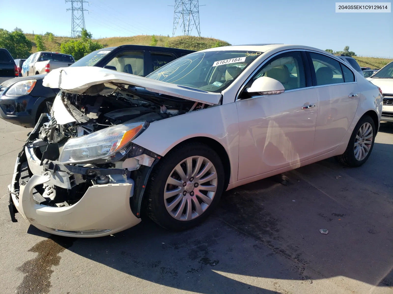 2G4GS5EK1C9129614 2012 Buick Regal Premium