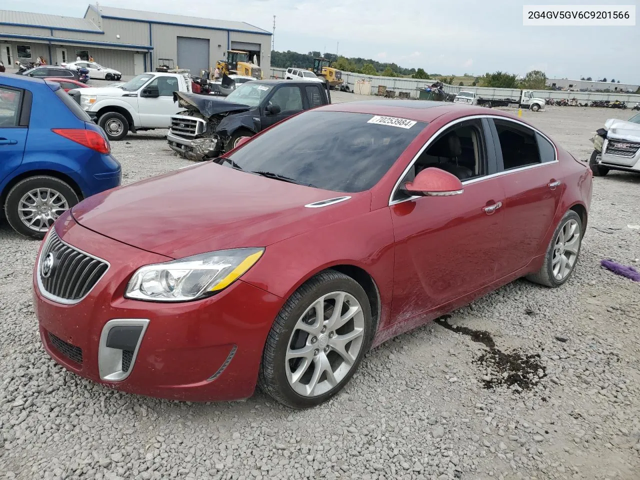 2012 Buick Regal Gs VIN: 2G4GV5GV6C9201566 Lot: 70253984