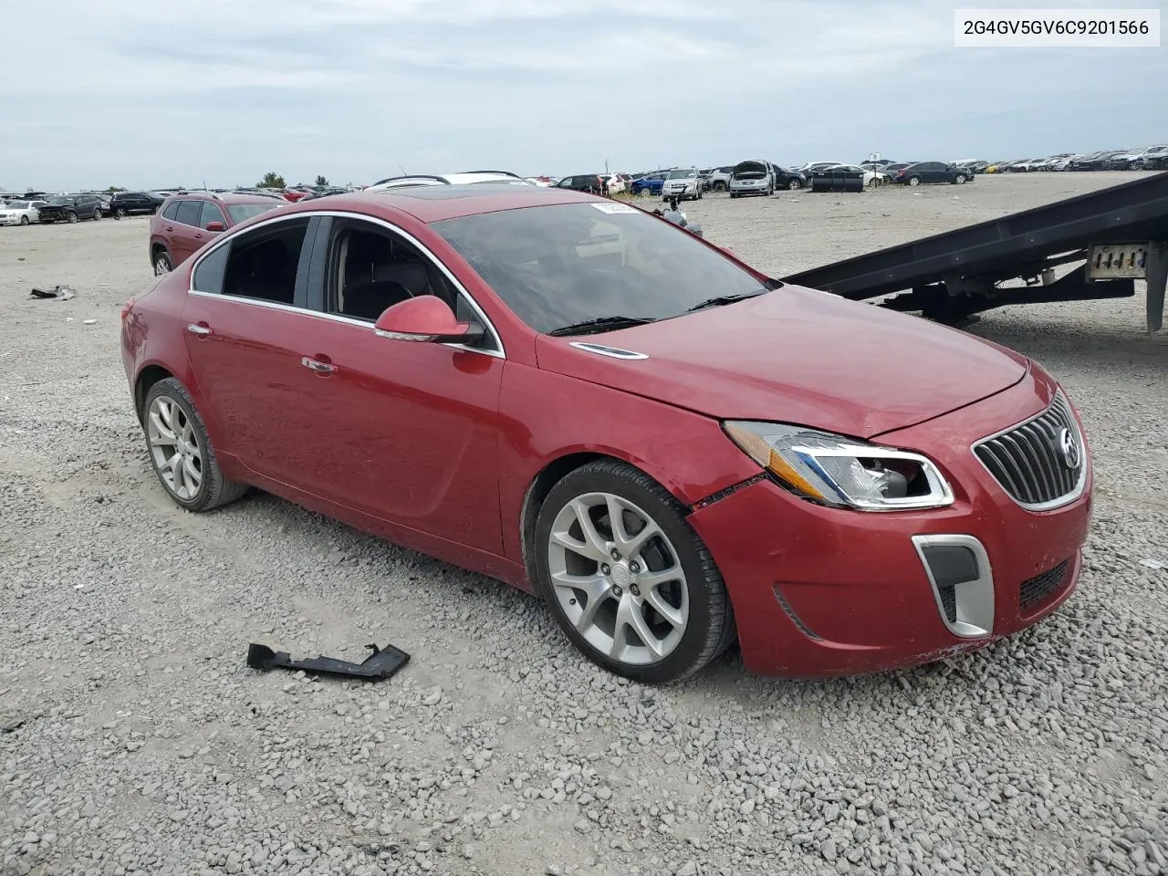 2012 Buick Regal Gs VIN: 2G4GV5GV6C9201566 Lot: 70253984