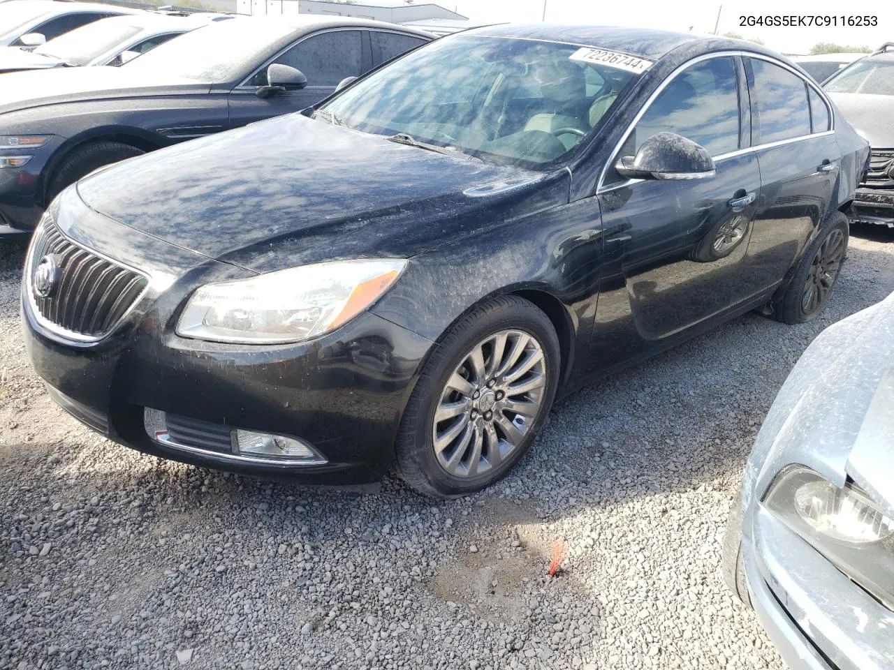 2012 Buick Regal Premium VIN: 2G4GS5EK7C9116253 Lot: 72236744