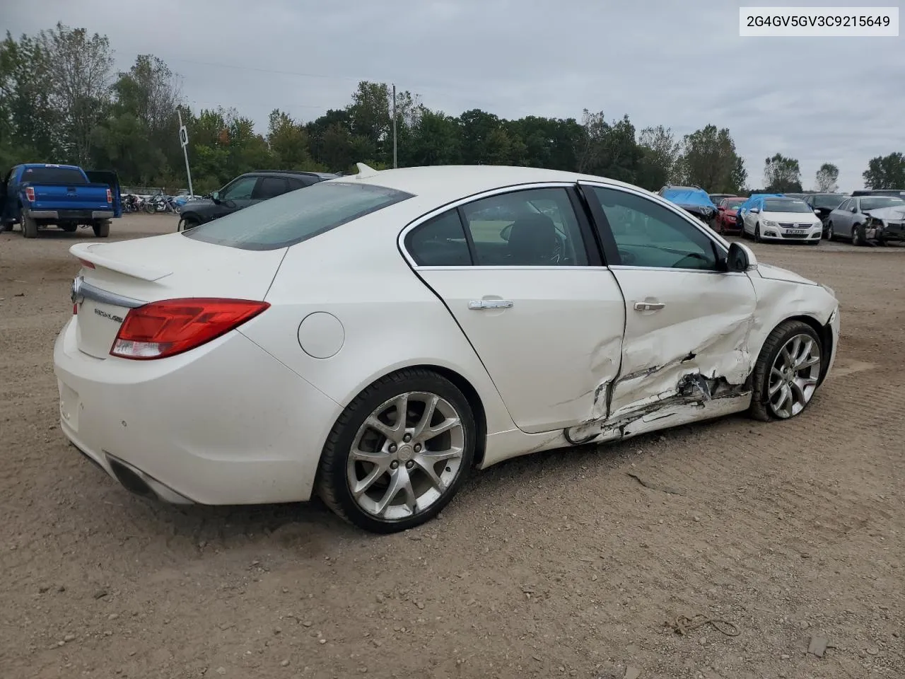 2012 Buick Regal Gs VIN: 2G4GV5GV3C9215649 Lot: 73363924