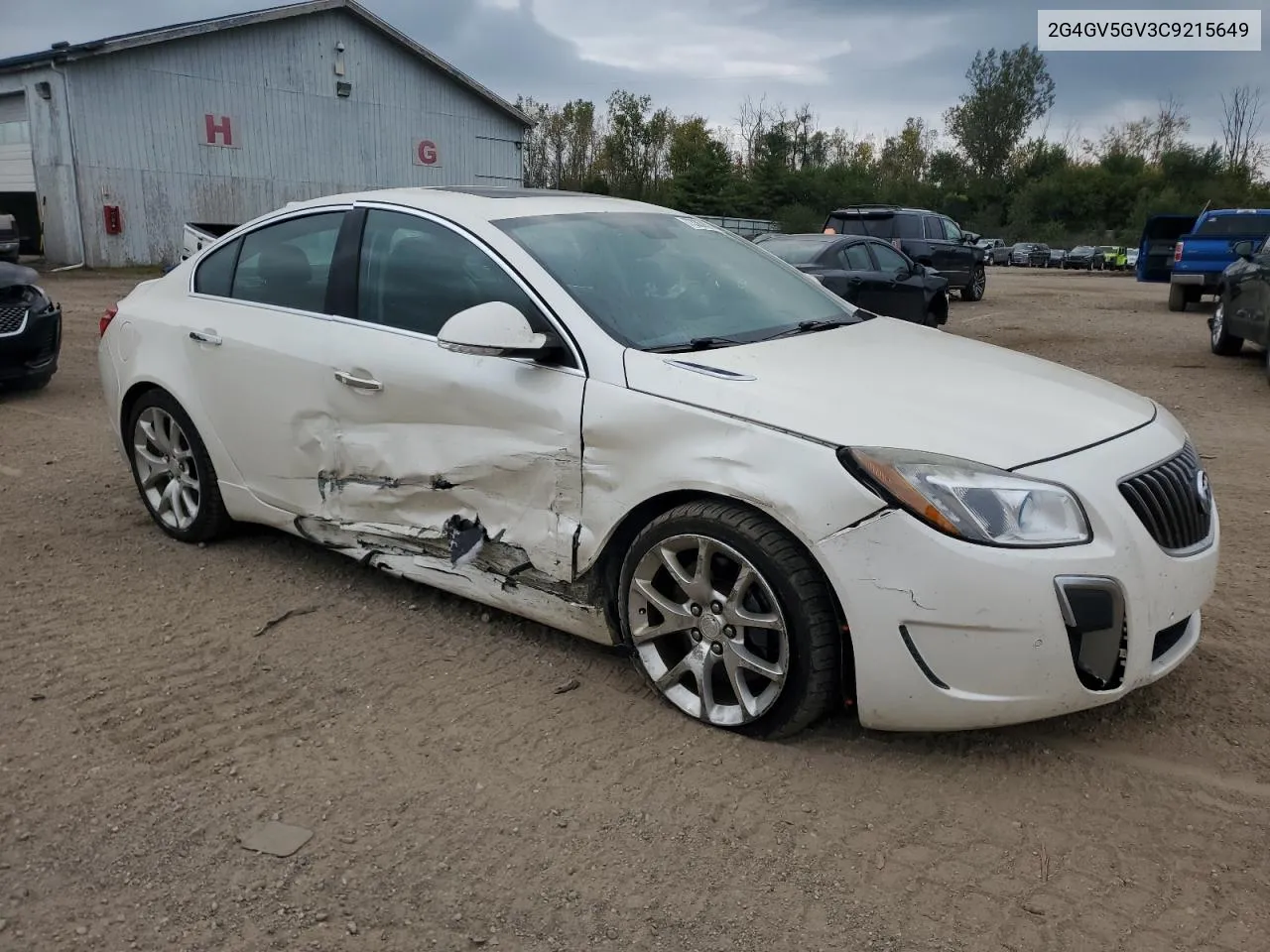 2012 Buick Regal Gs VIN: 2G4GV5GV3C9215649 Lot: 73363924