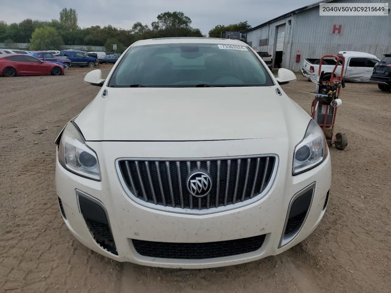 2012 Buick Regal Gs VIN: 2G4GV5GV3C9215649 Lot: 73363924