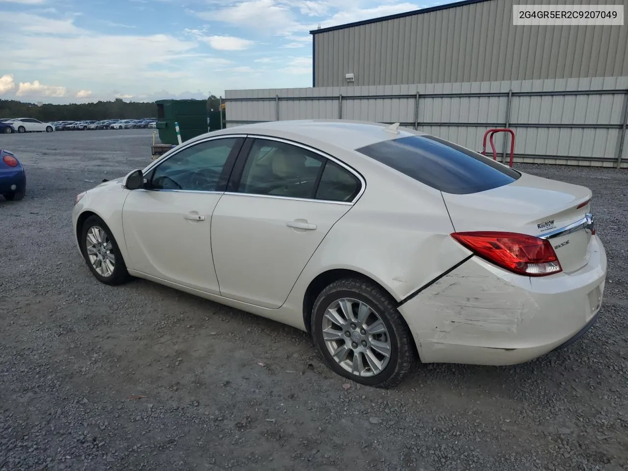 2012 Buick Regal VIN: 2G4GR5ER2C9207049 Lot: 73685634