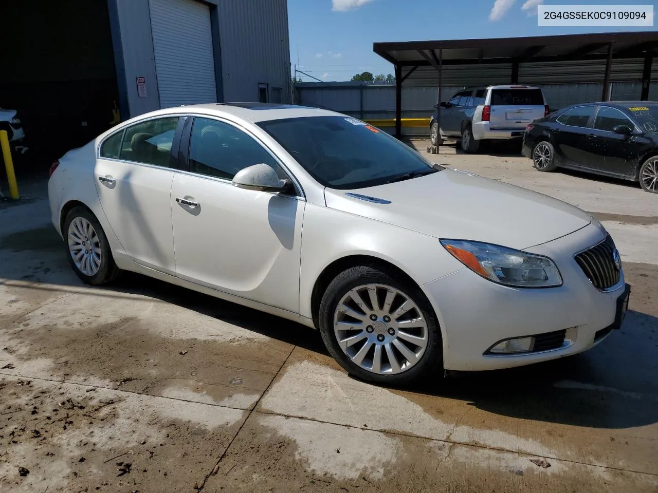 2012 Buick Regal Premium VIN: 2G4GS5EK0C9109094 Lot: 74366374