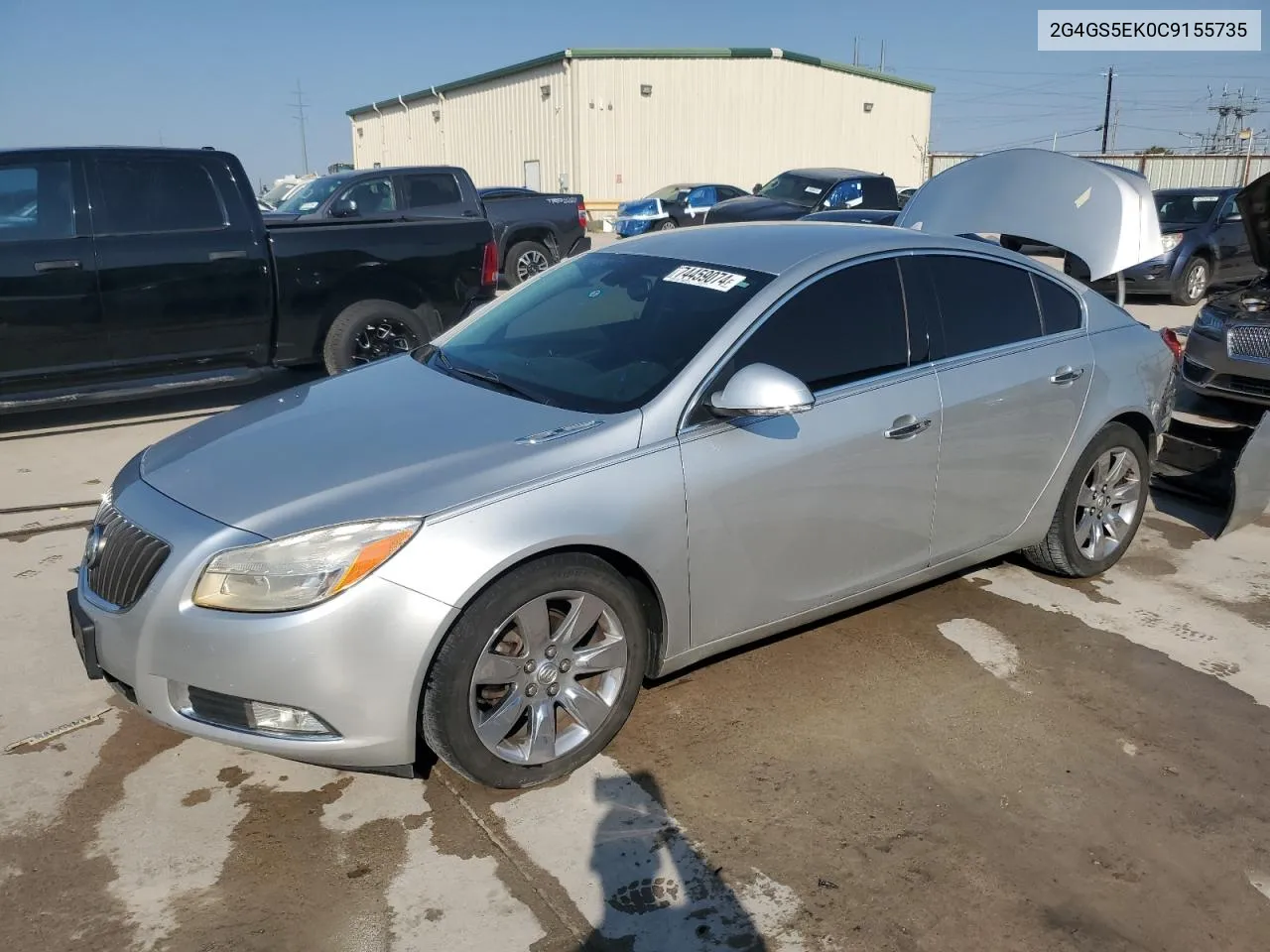 2012 Buick Regal Premium VIN: 2G4GS5EK0C9155735 Lot: 74459074