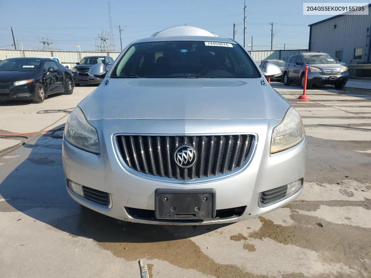 2012 Buick Regal Premium VIN: 2G4GS5EK0C9155735 Lot: 74459074