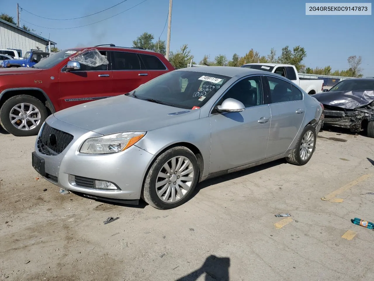 2012 Buick Regal VIN: 2G4GR5EK0C9147873 Lot: 74991174