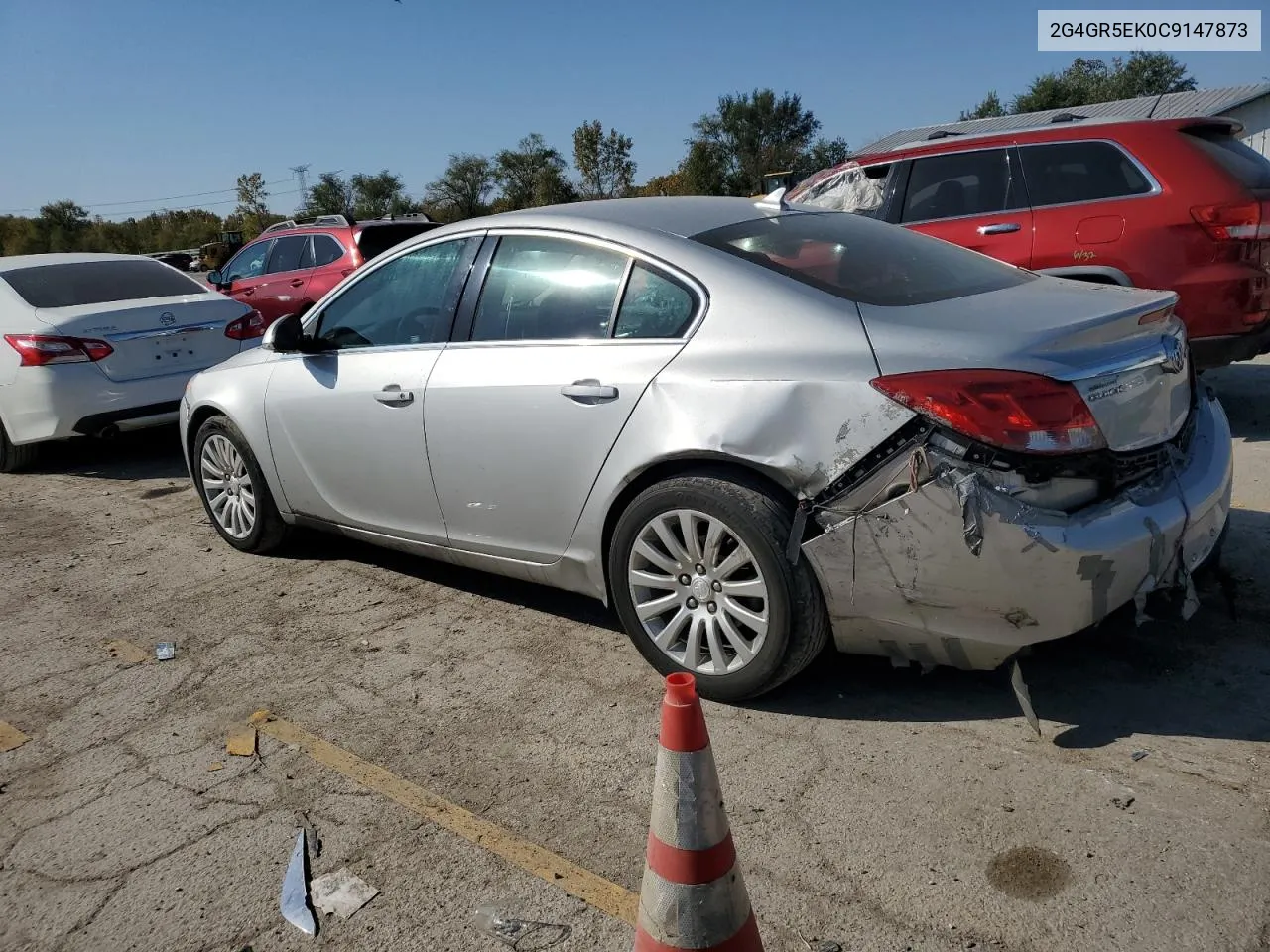 2012 Buick Regal VIN: 2G4GR5EK0C9147873 Lot: 74991174