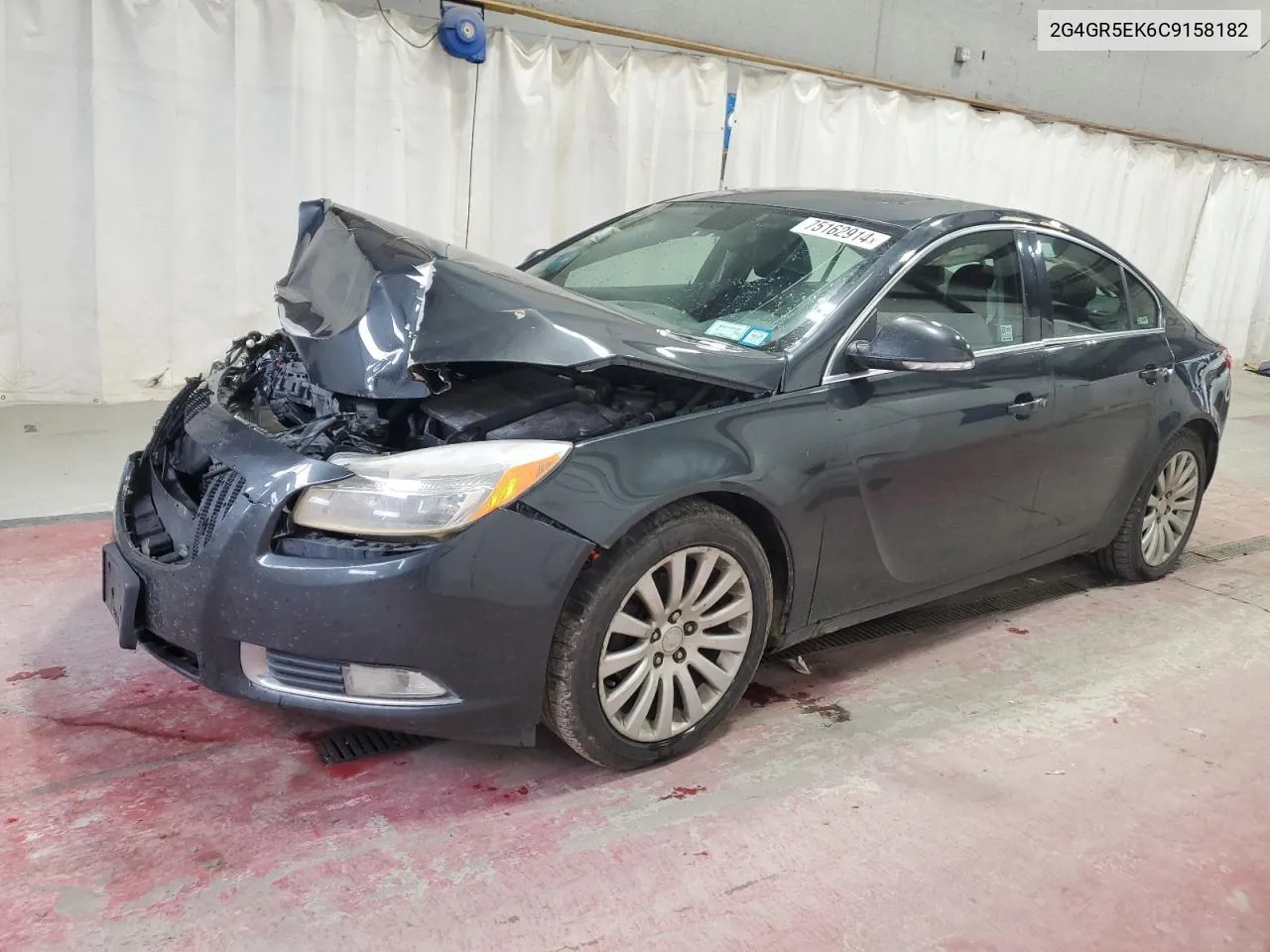 2012 Buick Regal VIN: 2G4GR5EK6C9158182 Lot: 75162914