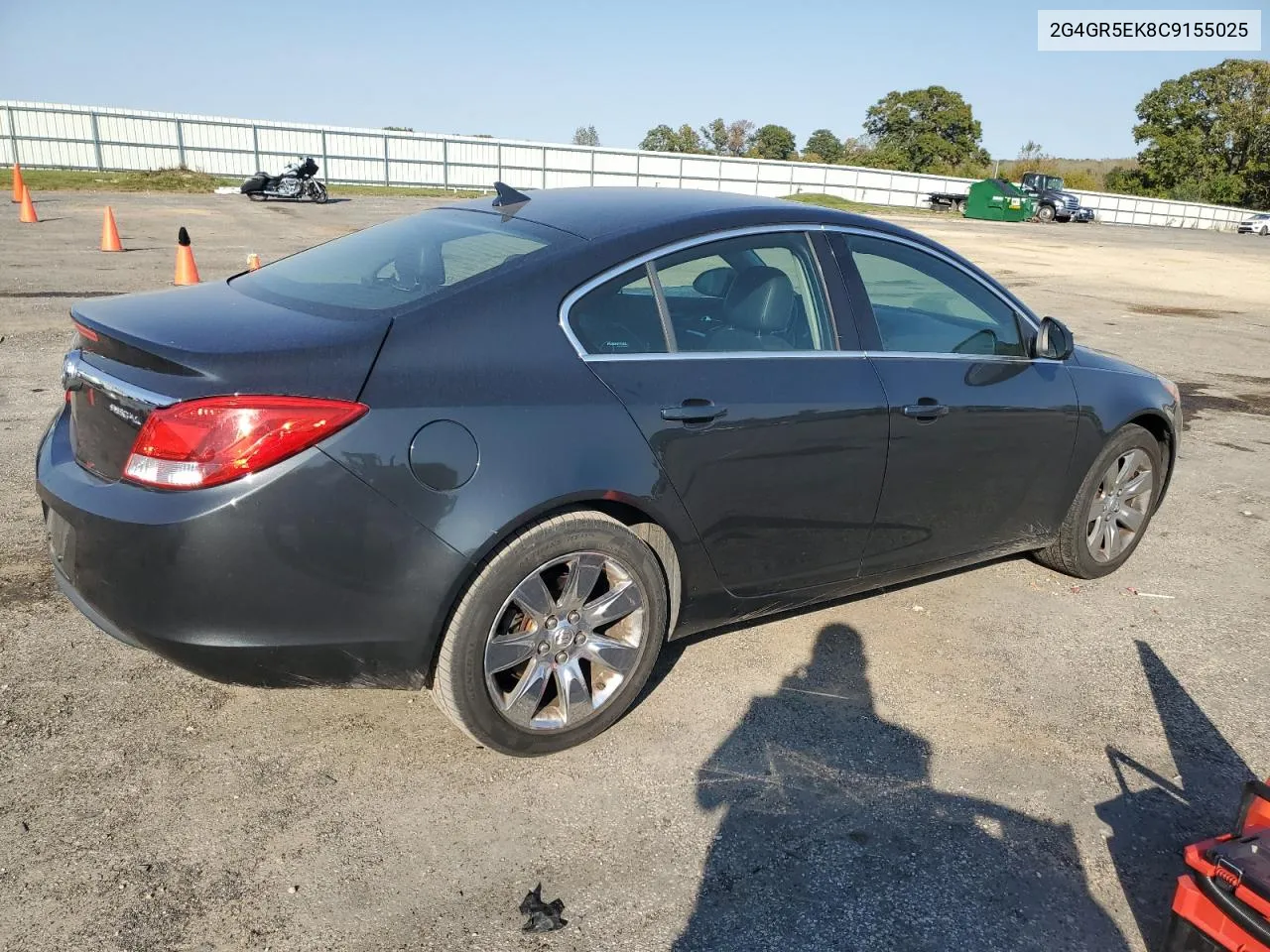 2012 Buick Regal VIN: 2G4GR5EK8C9155025 Lot: 75619854