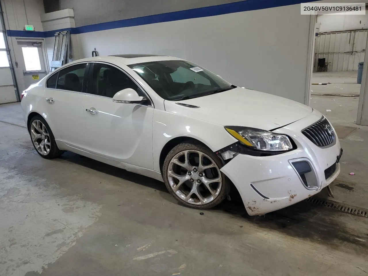 2G4GV5GV1C9136481 2012 Buick Regal Gs