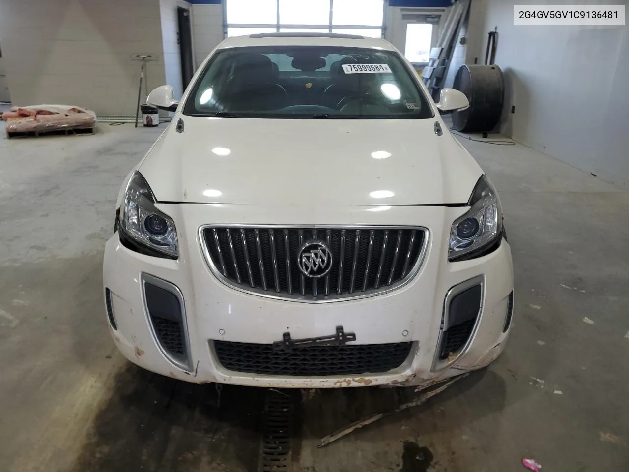 2G4GV5GV1C9136481 2012 Buick Regal Gs