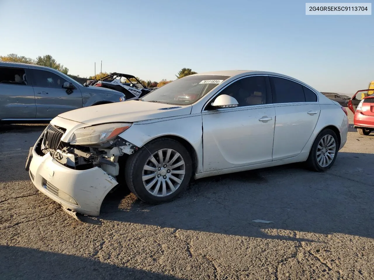 2012 Buick Regal VIN: 2G4GR5EK5C9113704 Lot: 76111834