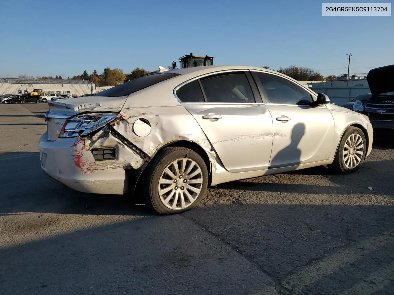 2012 Buick Regal VIN: 2G4GR5EK5C9113704 Lot: 76111834