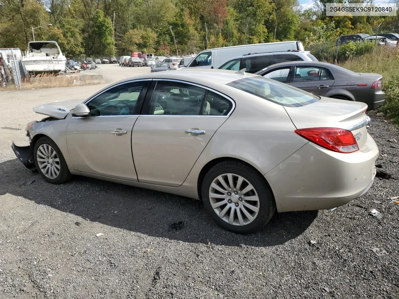 2012 Buick Regal Premium VIN: 2G4GS5EK9C9120840 Lot: 76412674