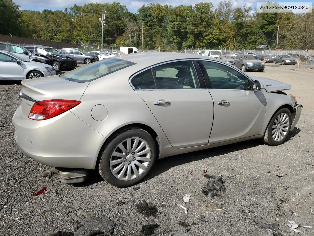 2012 Buick Regal Premium VIN: 2G4GS5EK9C9120840 Lot: 76412674