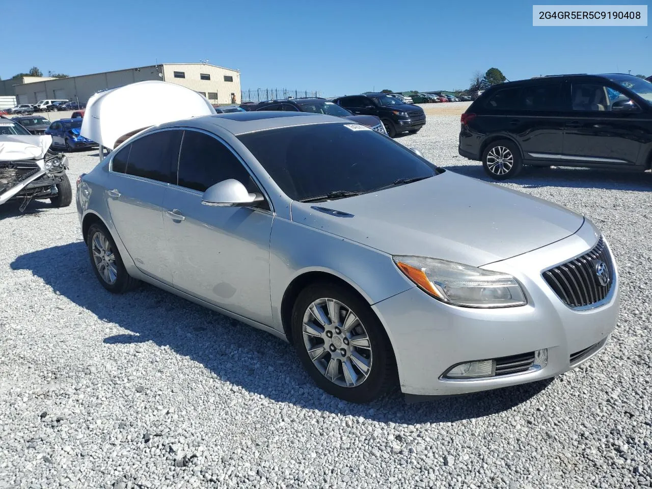 2012 Buick Regal VIN: 2G4GR5ER5C9190408 Lot: 76420674