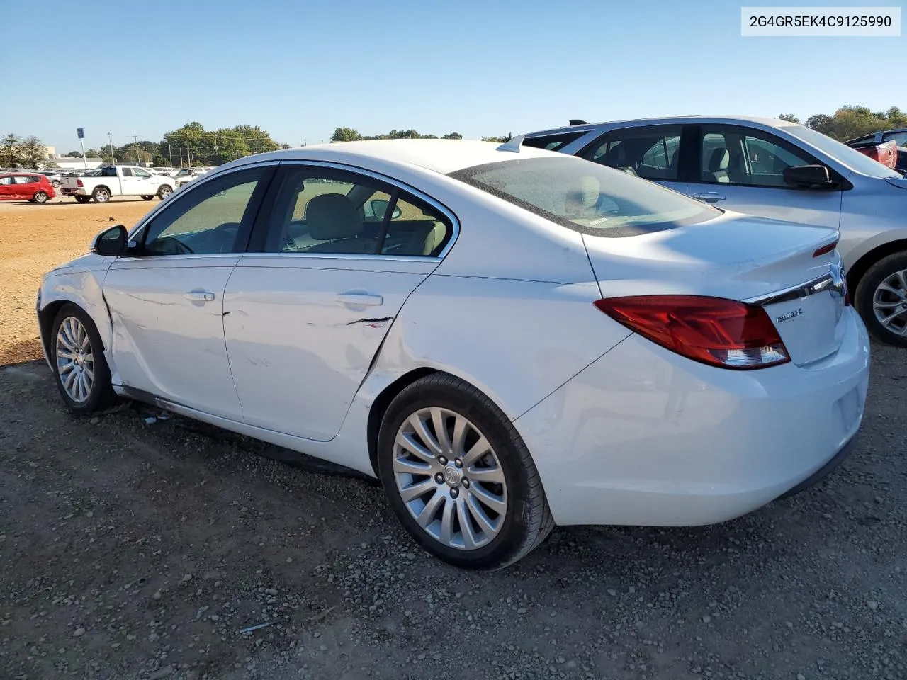 2012 Buick Regal VIN: 2G4GR5EK4C9125990 Lot: 76454844