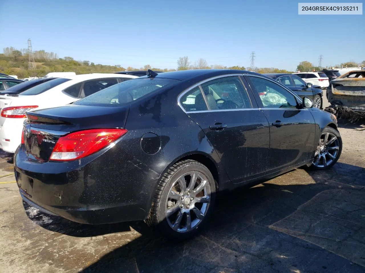 2012 Buick Regal VIN: 2G4GR5EK4C9135211 Lot: 76944744