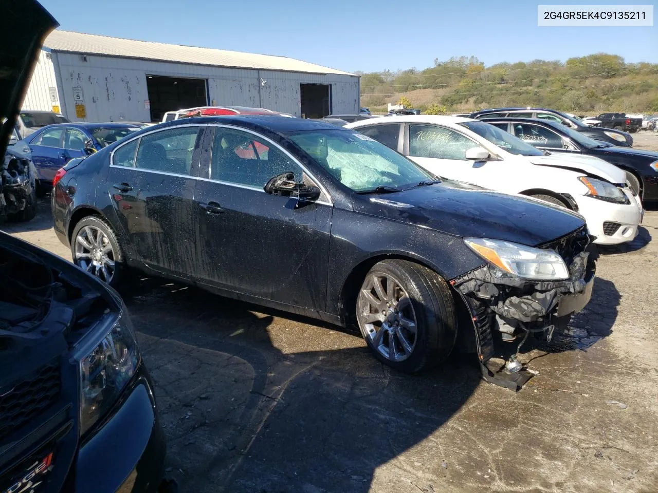 2012 Buick Regal VIN: 2G4GR5EK4C9135211 Lot: 76944744