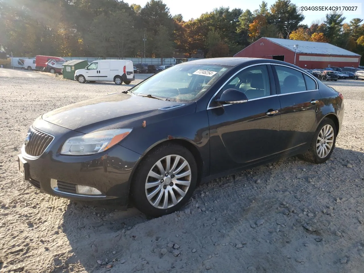 2012 Buick Regal Premium VIN: 2G4GS5EK4C9170027 Lot: 77246254