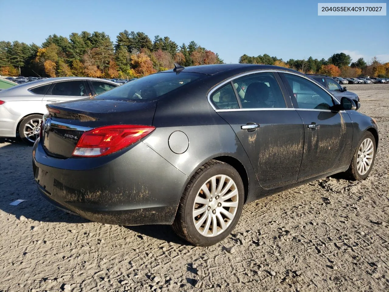 2012 Buick Regal Premium VIN: 2G4GS5EK4C9170027 Lot: 77246254