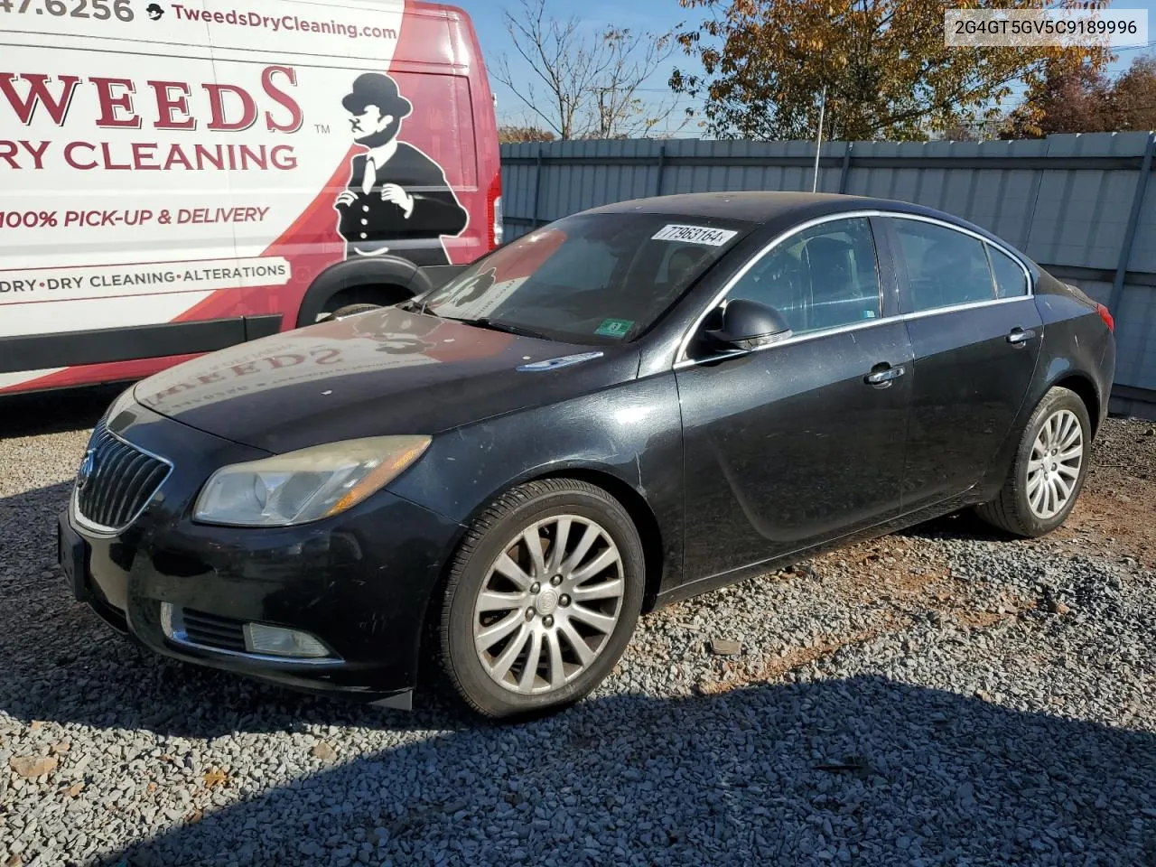 2012 Buick Regal Premium VIN: 2G4GT5GV5C9189996 Lot: 77963164