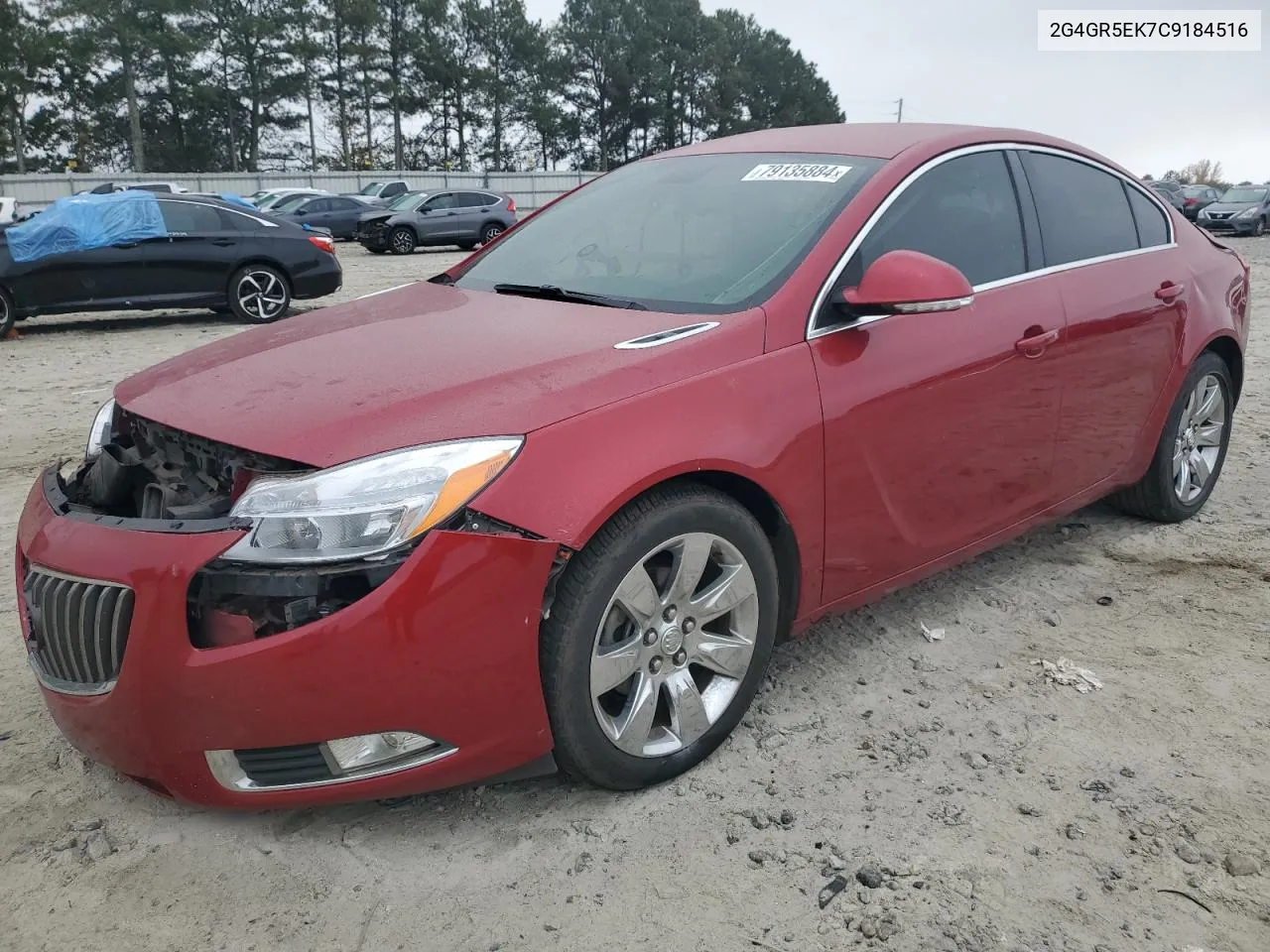 2012 Buick Regal VIN: 2G4GR5EK7C9184516 Lot: 79135884