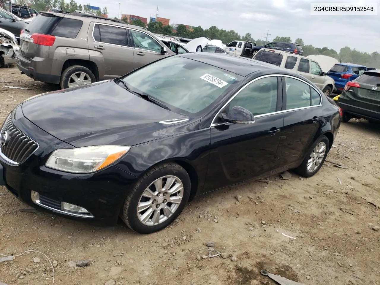 2013 Buick Regal VIN: 2G4GR5ER5D9152548 Lot: 61258794