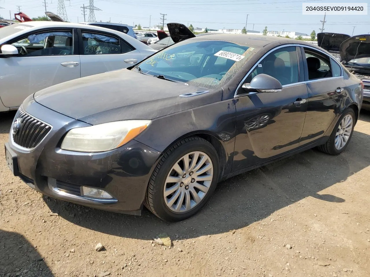 2013 Buick Regal Premium VIN: 2G4GS5EV0D9194420 Lot: 68925874