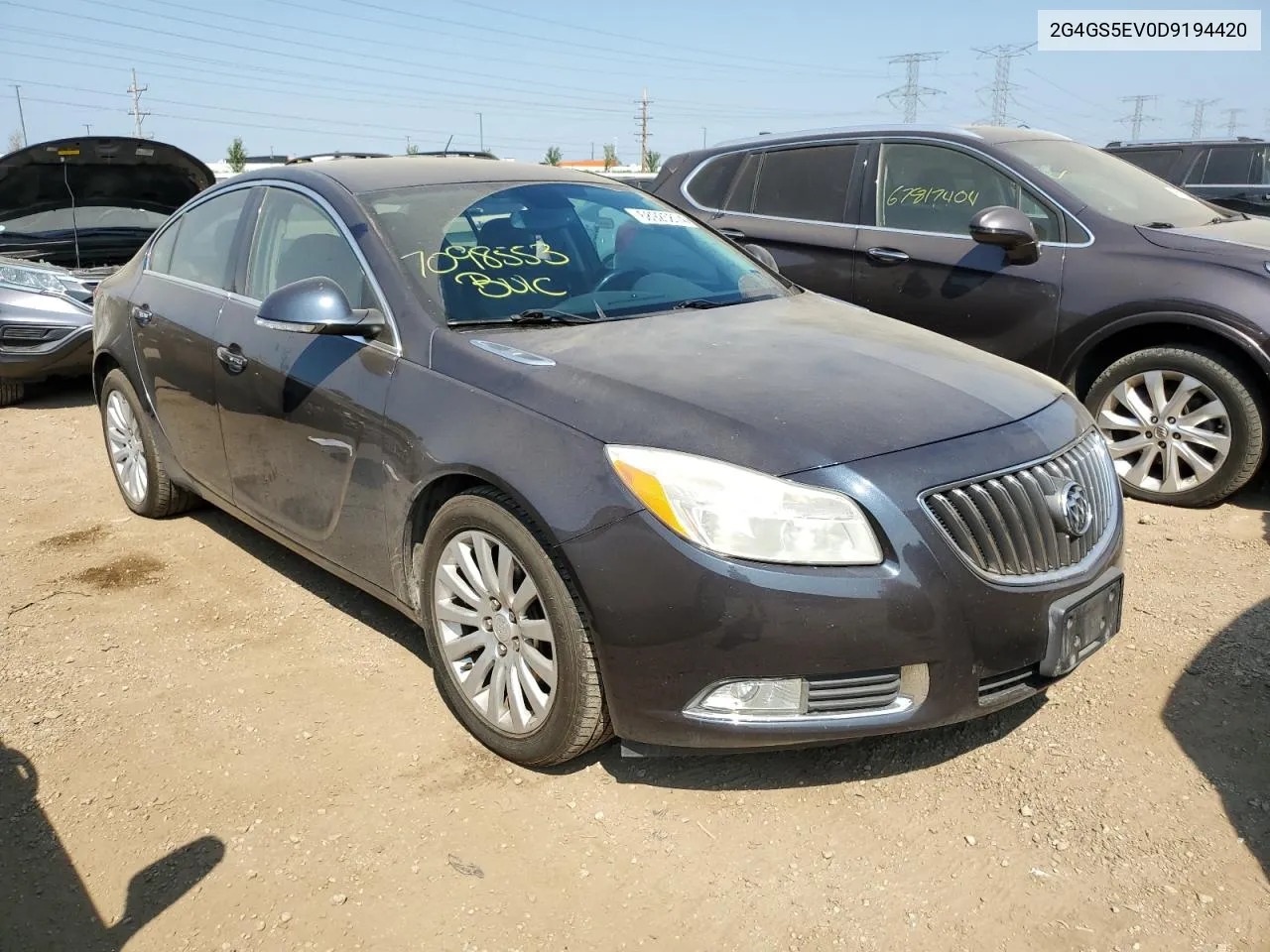 2013 Buick Regal Premium VIN: 2G4GS5EV0D9194420 Lot: 68925874