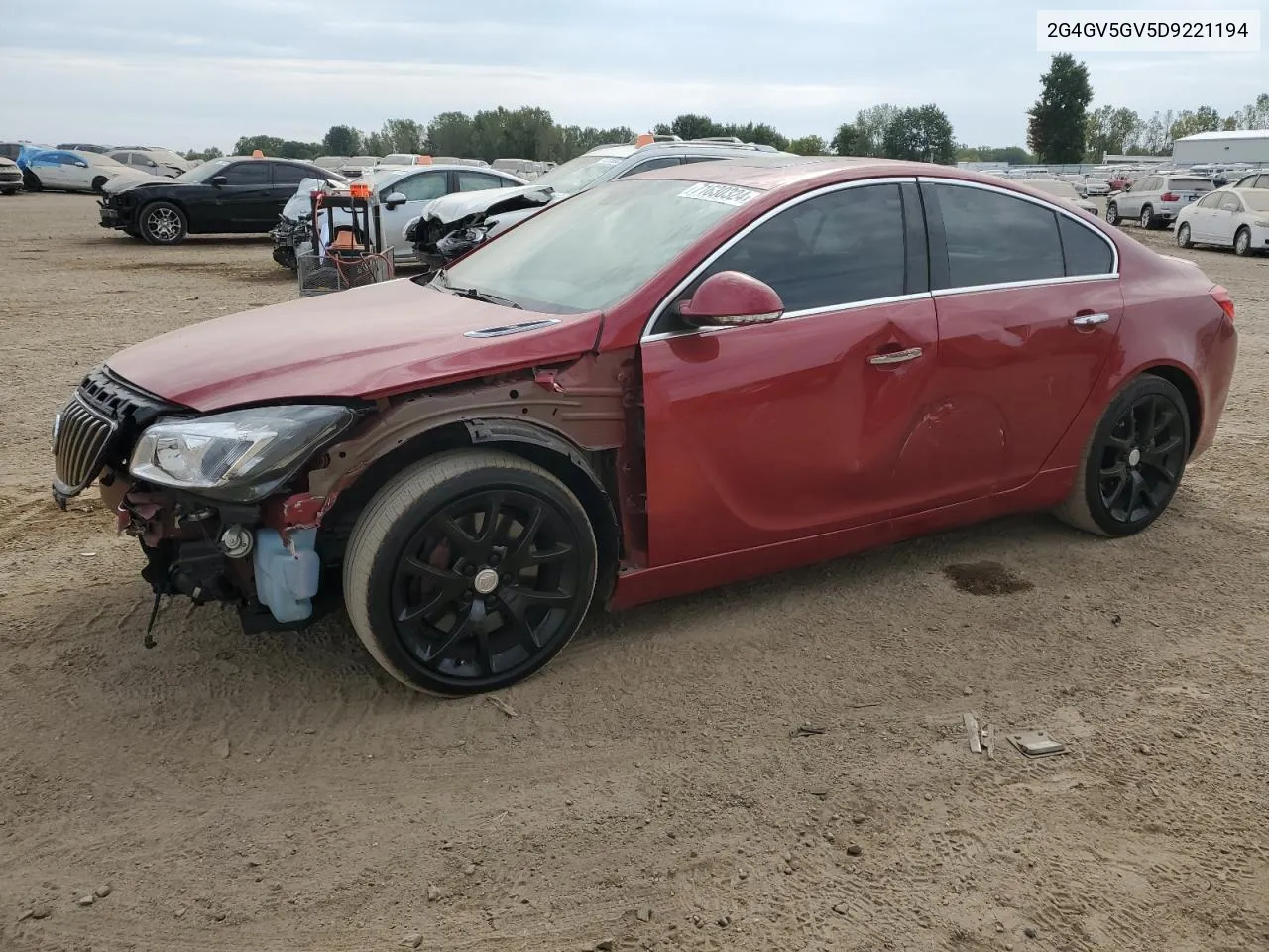 2013 Buick Regal Gs VIN: 2G4GV5GV5D9221194 Lot: 71630324