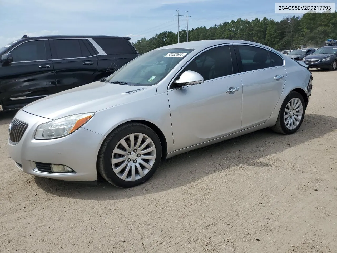 2013 Buick Regal Premium VIN: 2G4GS5EV2D9217793 Lot: 72592554