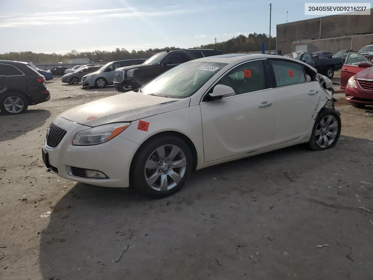 2013 Buick Regal Premium VIN: 2G4GS5EV0D9216237 Lot: 73744654