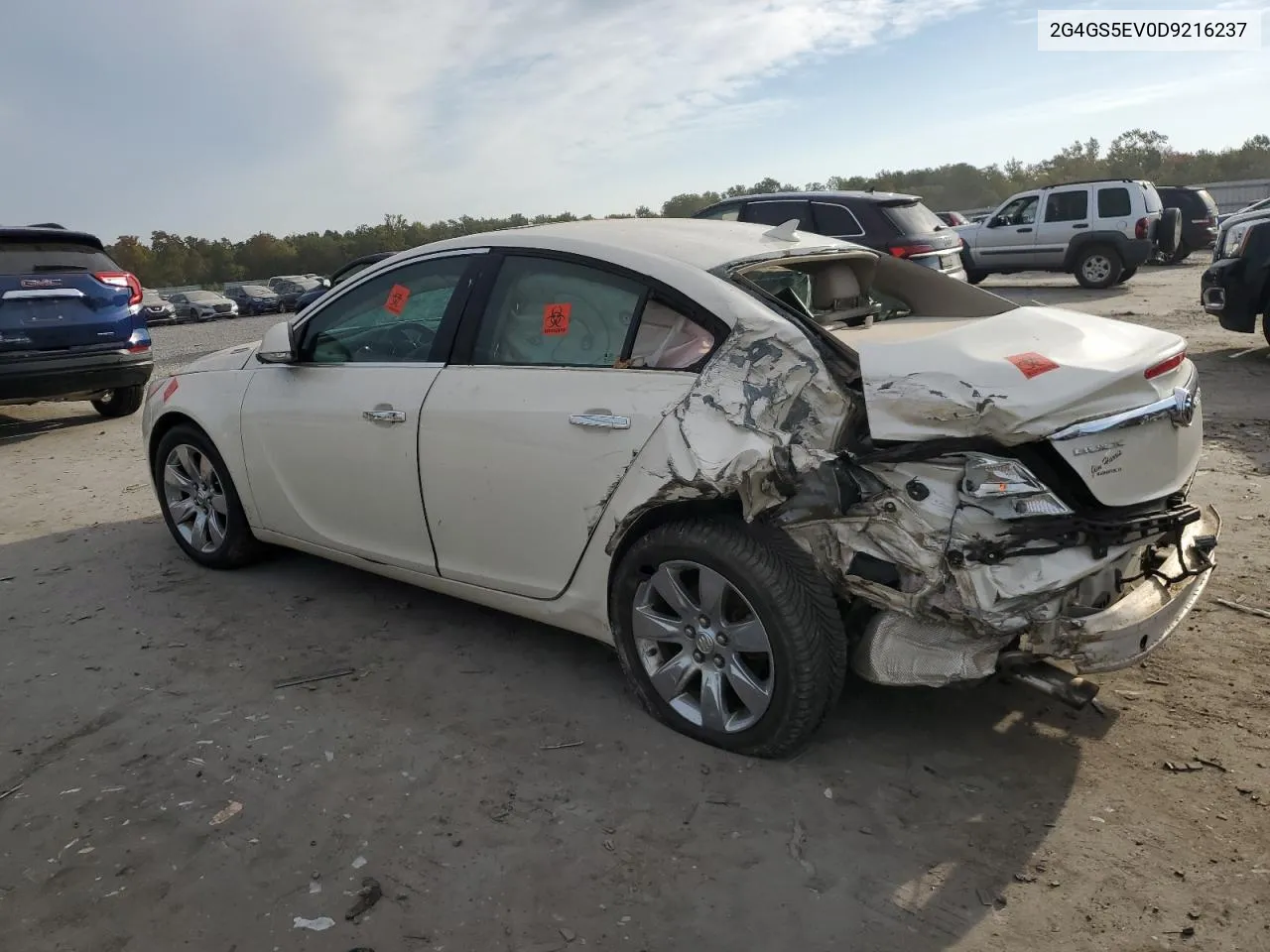 2013 Buick Regal Premium VIN: 2G4GS5EV0D9216237 Lot: 73744654