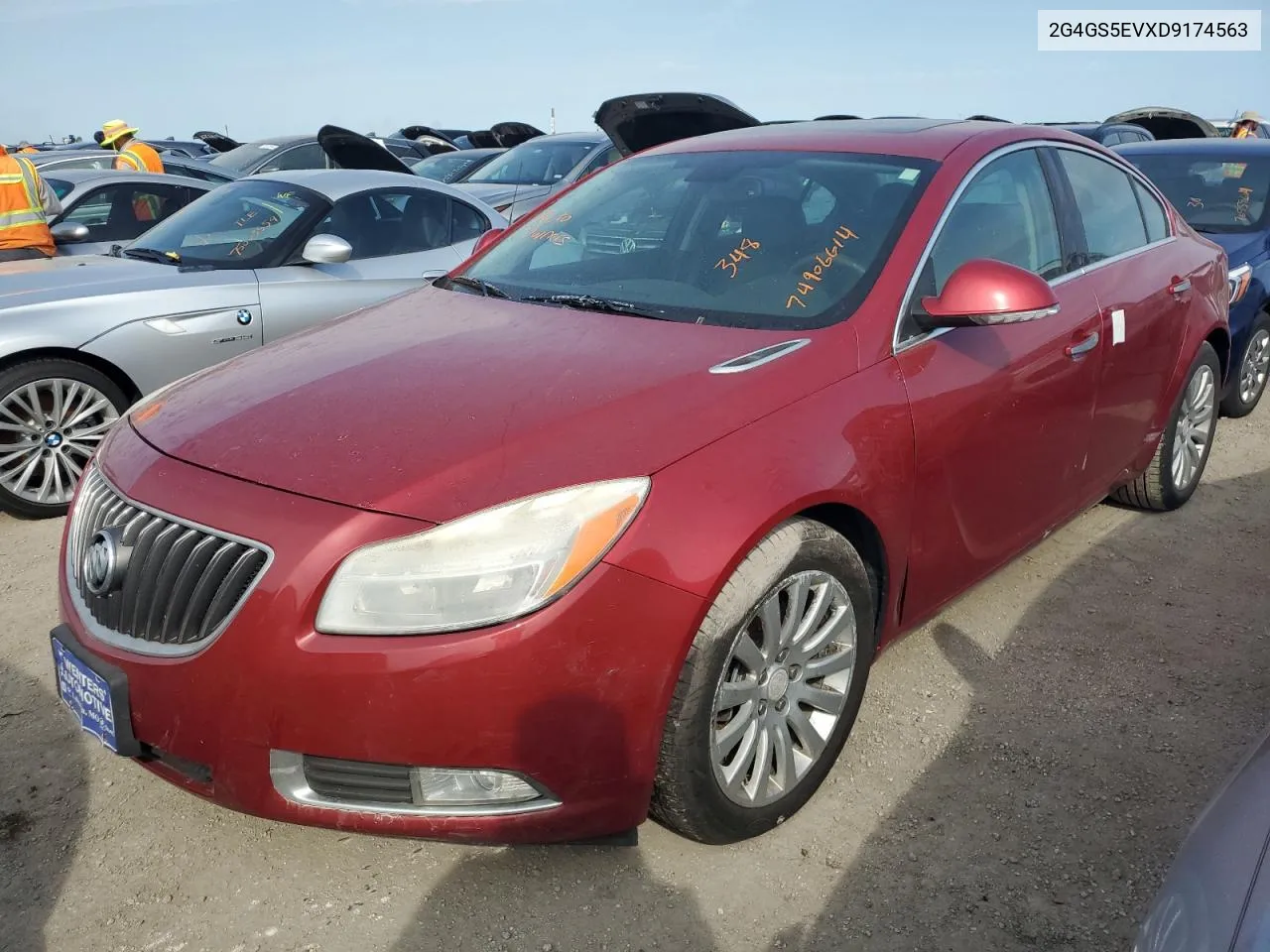 2013 Buick Regal Premium VIN: 2G4GS5EVXD9174563 Lot: 74906614