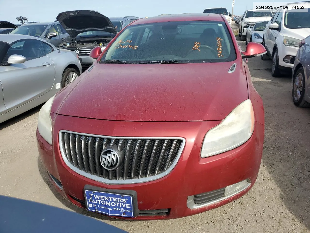 2013 Buick Regal Premium VIN: 2G4GS5EVXD9174563 Lot: 74906614