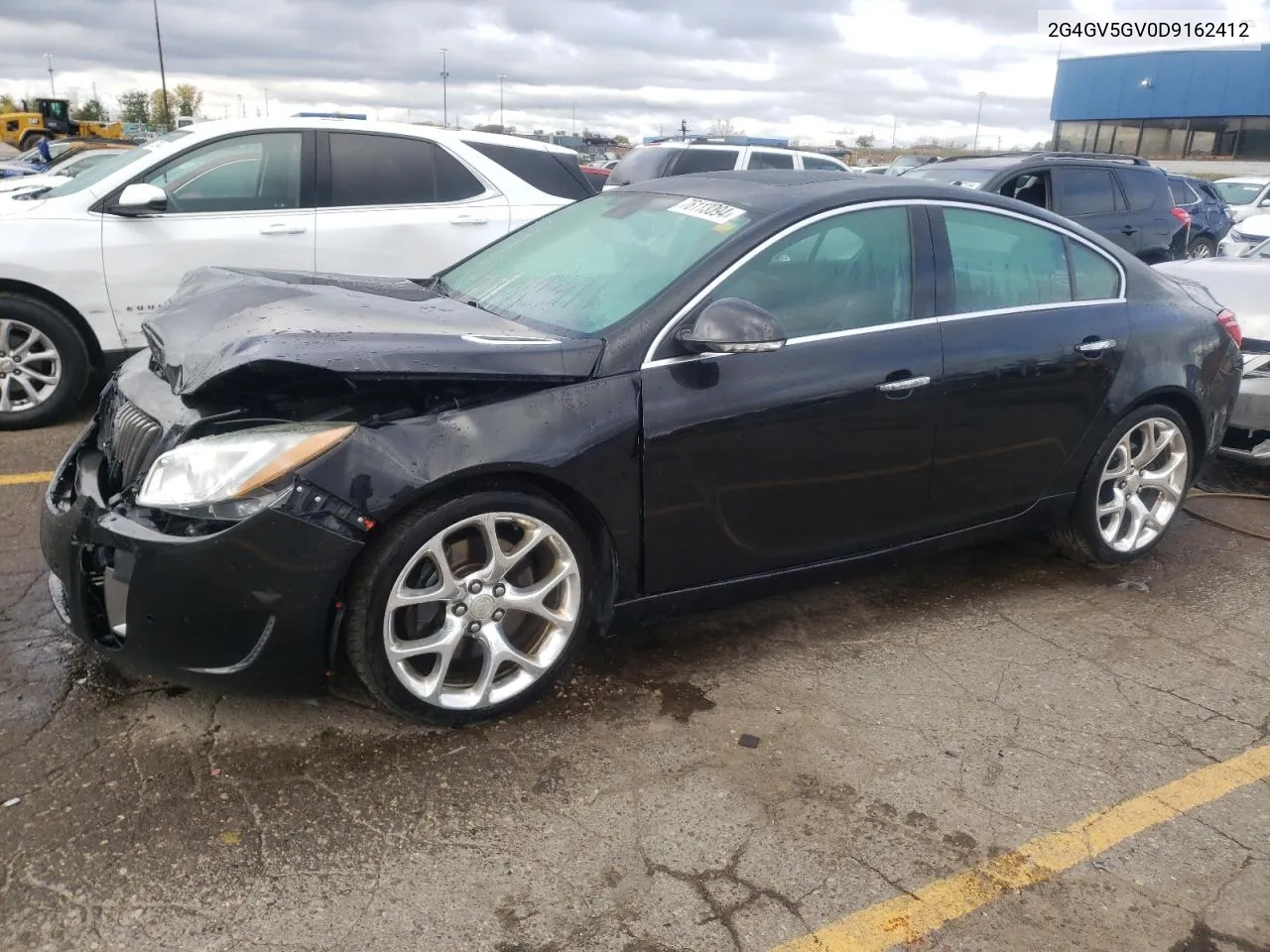 2013 Buick Regal Gs VIN: 2G4GV5GV0D9162412 Lot: 76113094