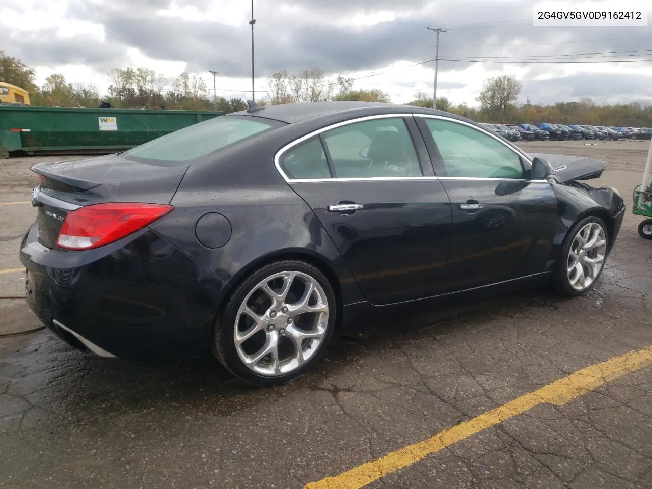 2013 Buick Regal Gs VIN: 2G4GV5GV0D9162412 Lot: 76113094