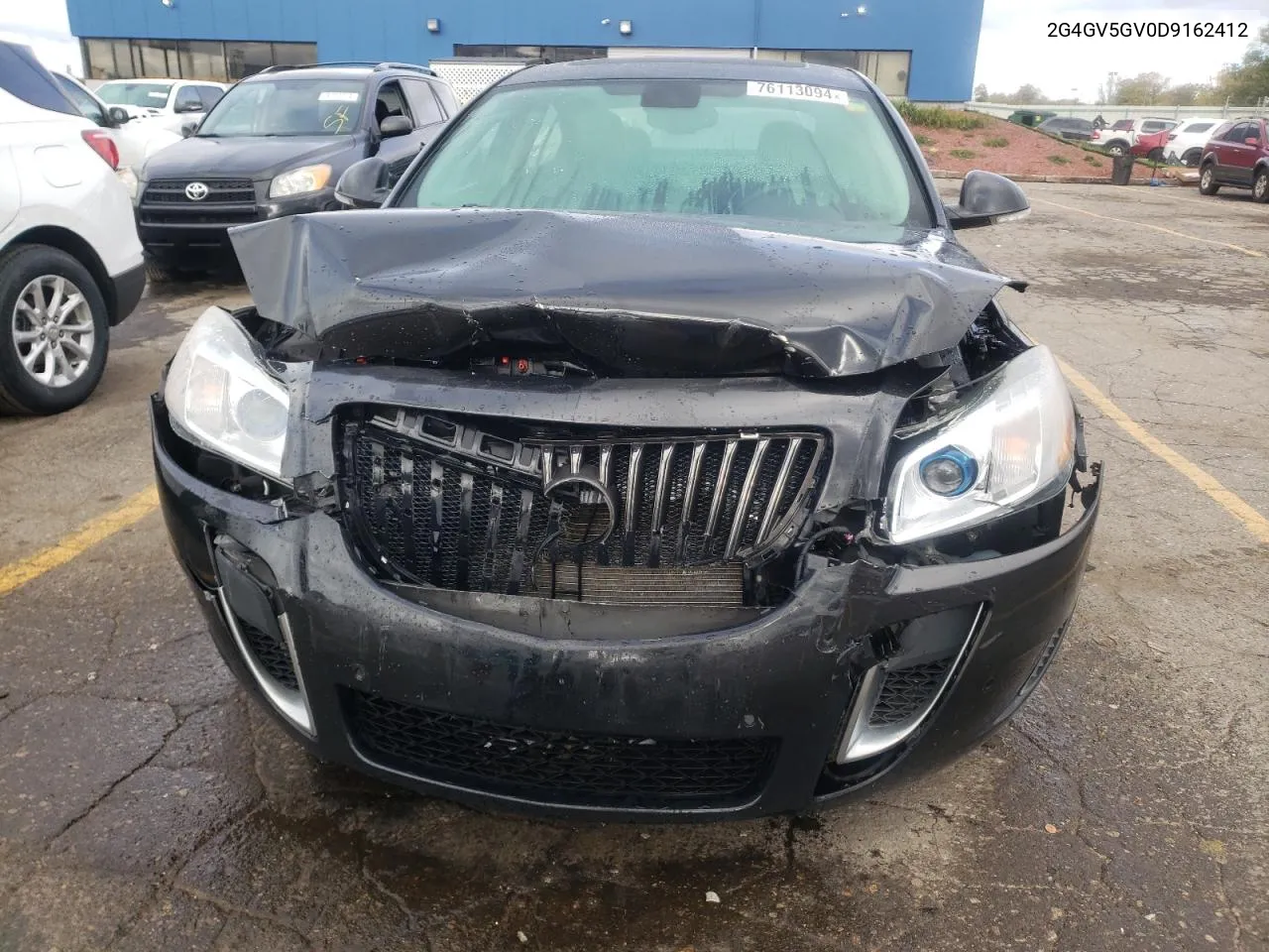 2013 Buick Regal Gs VIN: 2G4GV5GV0D9162412 Lot: 76113094