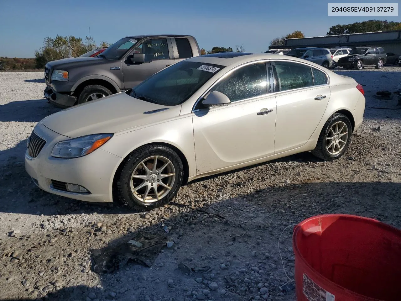 2013 Buick Regal Premium VIN: 2G4GS5EV4D9137279 Lot: 76136374