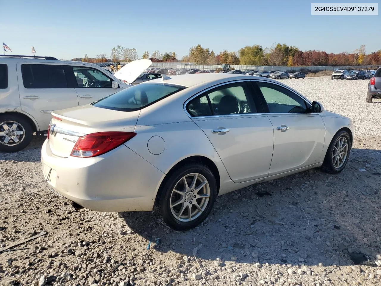 2013 Buick Regal Premium VIN: 2G4GS5EV4D9137279 Lot: 76136374