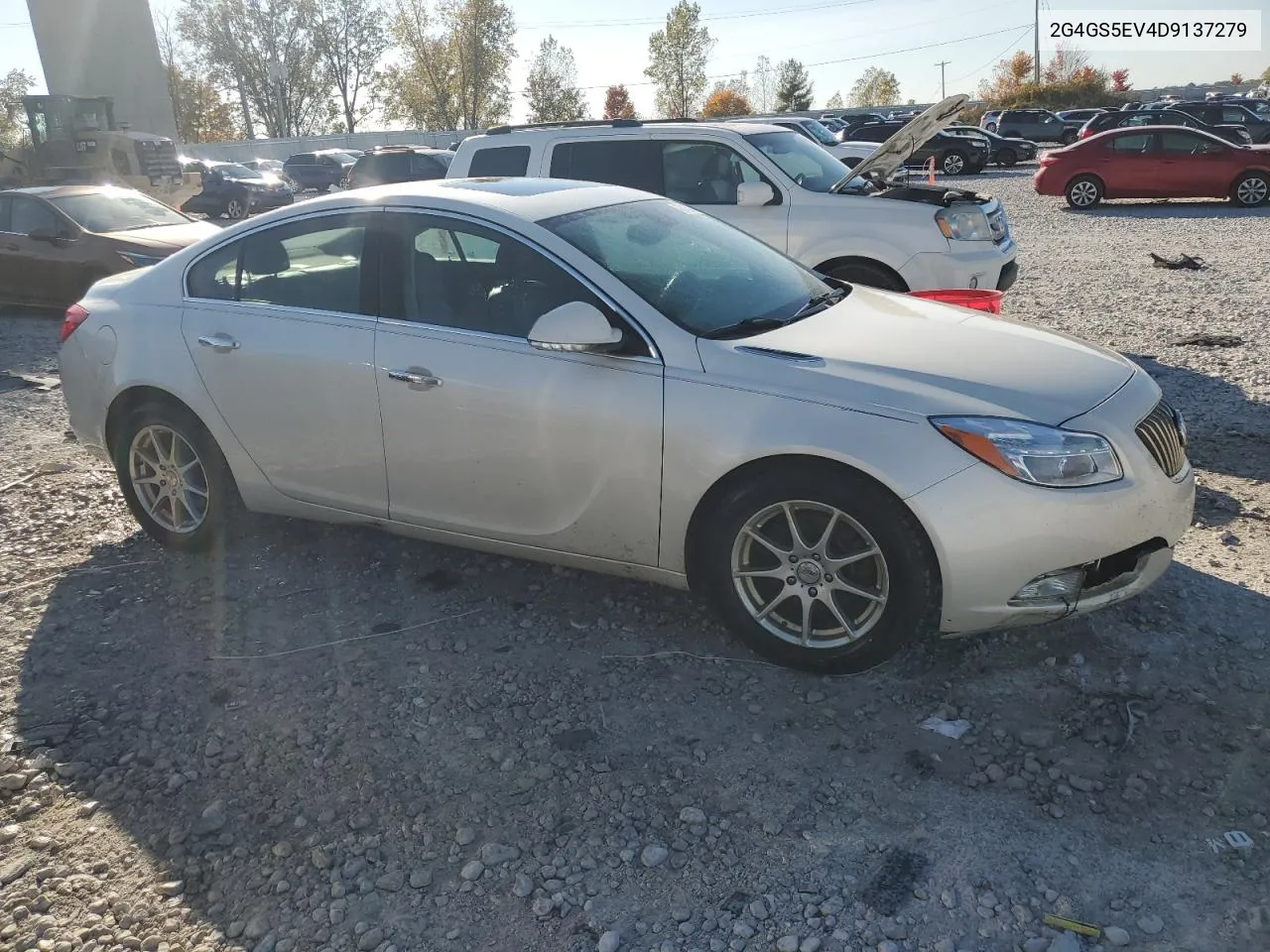 2013 Buick Regal Premium VIN: 2G4GS5EV4D9137279 Lot: 76136374