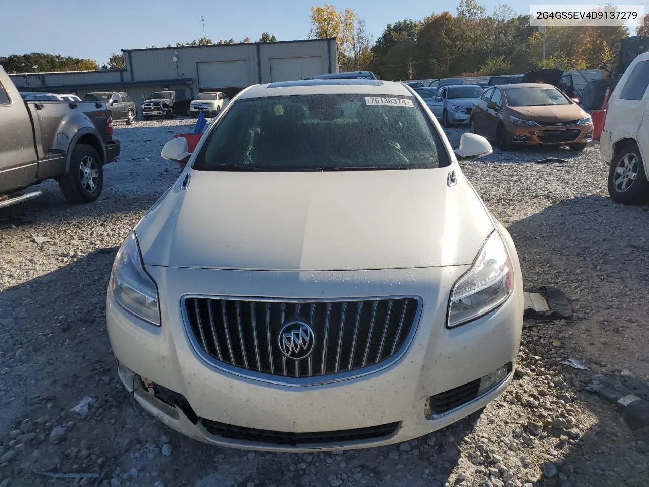 2013 Buick Regal Premium VIN: 2G4GS5EV4D9137279 Lot: 76136374