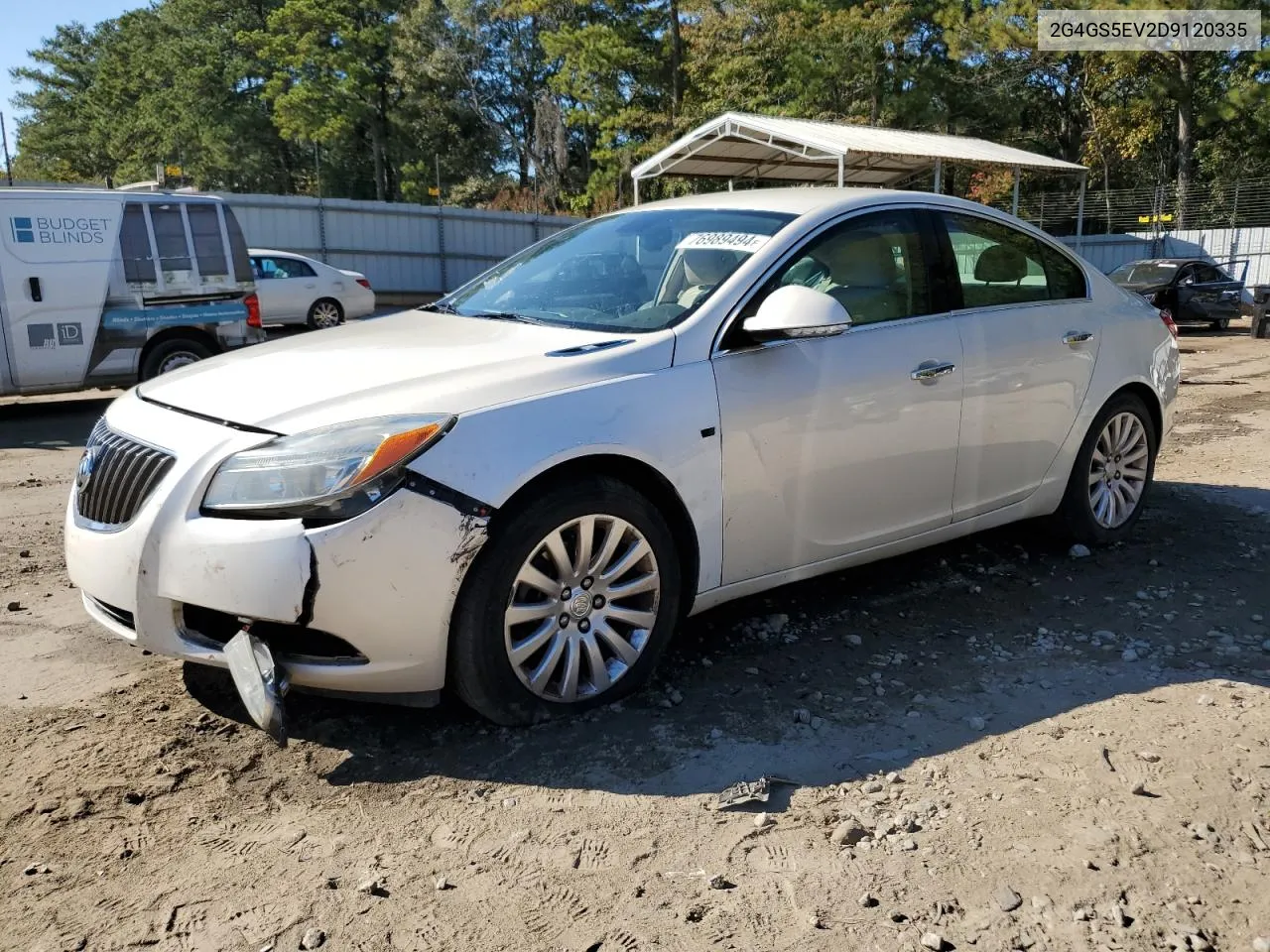 2013 Buick Regal Premium VIN: 2G4GS5EV2D9120335 Lot: 76989494