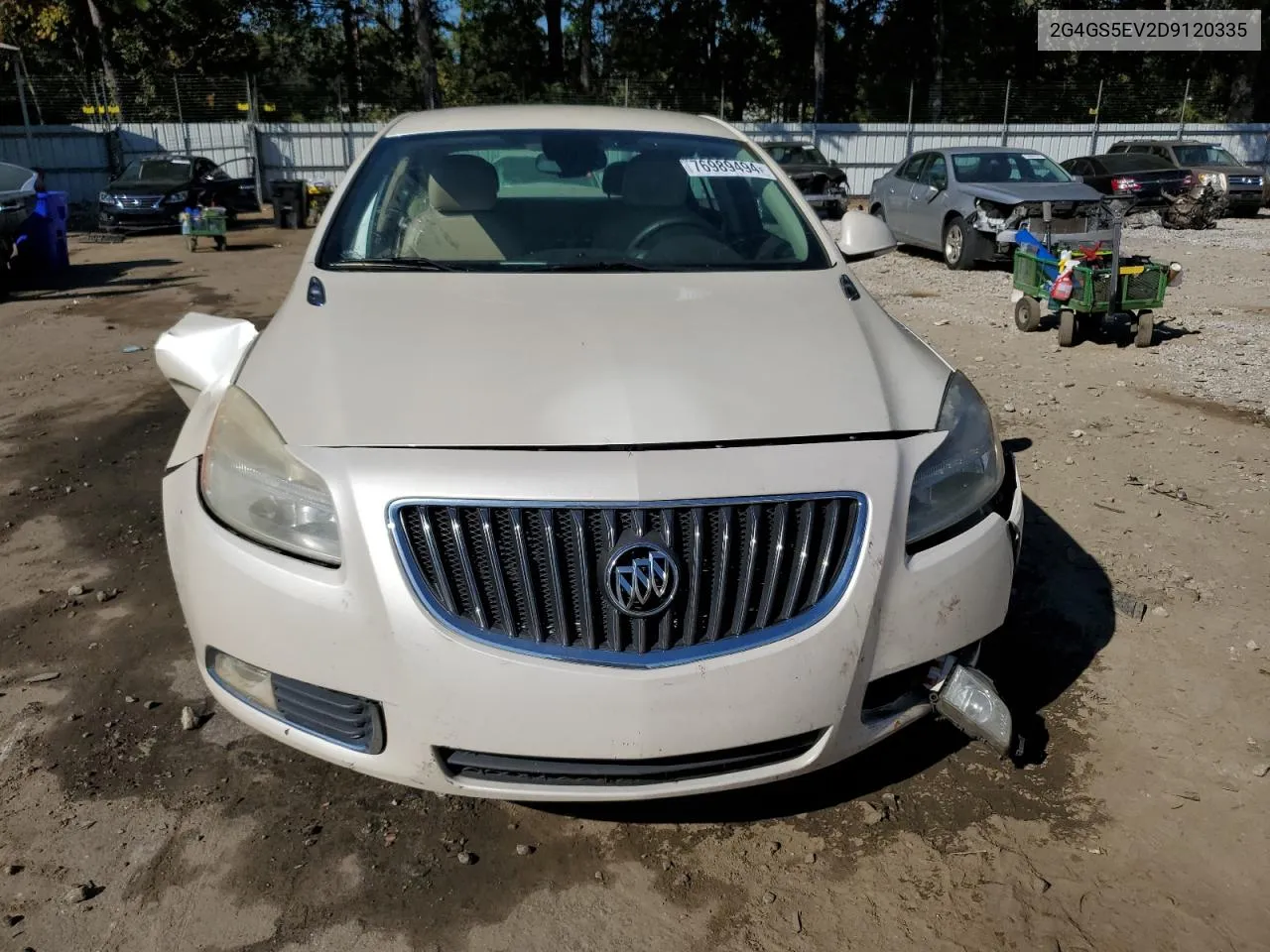 2013 Buick Regal Premium VIN: 2G4GS5EV2D9120335 Lot: 76989494