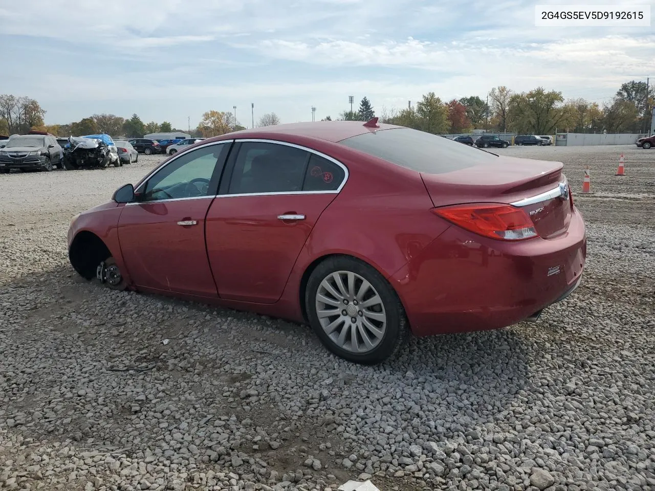 2013 Buick Regal Premium VIN: 2G4GS5EV5D9192615 Lot: 78036244