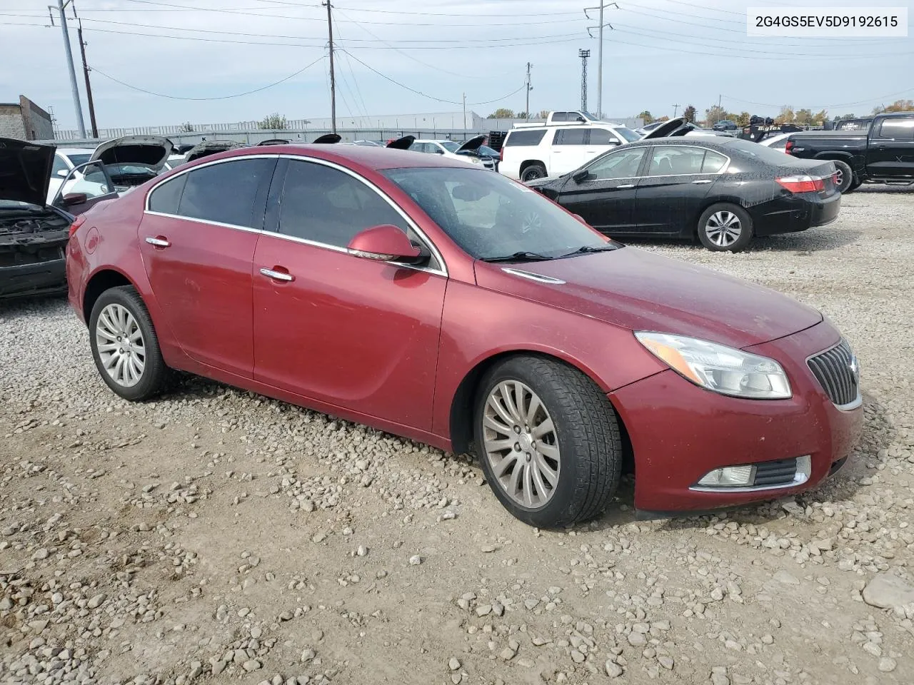 2013 Buick Regal Premium VIN: 2G4GS5EV5D9192615 Lot: 78036244