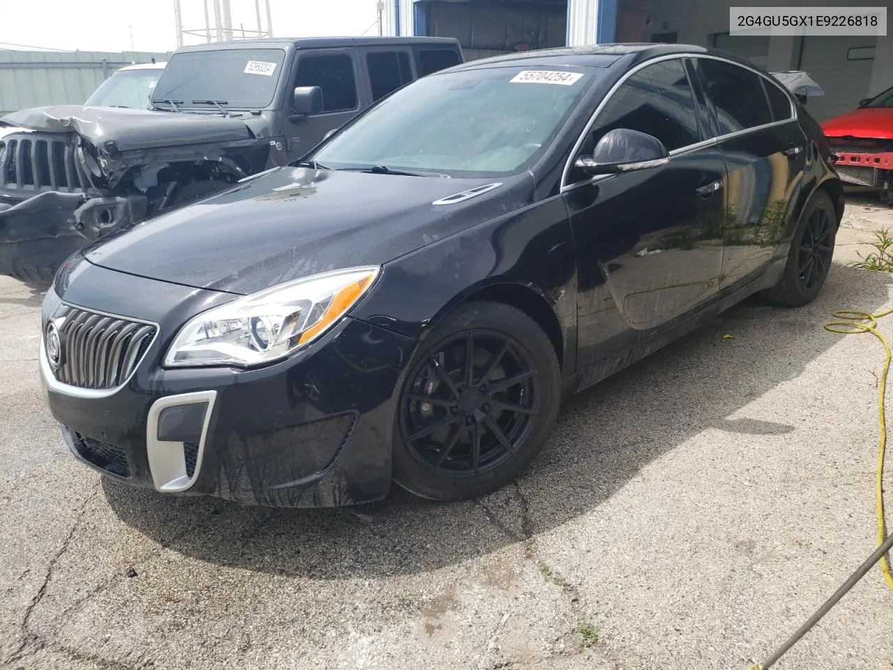 2014 Buick Regal Gs VIN: 2G4GU5GX1E9226818 Lot: 55704254